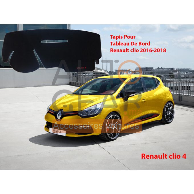 Tapis tableaux de bord Renault Clio 4 logo