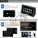 Autoradio Android tactile 2Din 7 Pouces