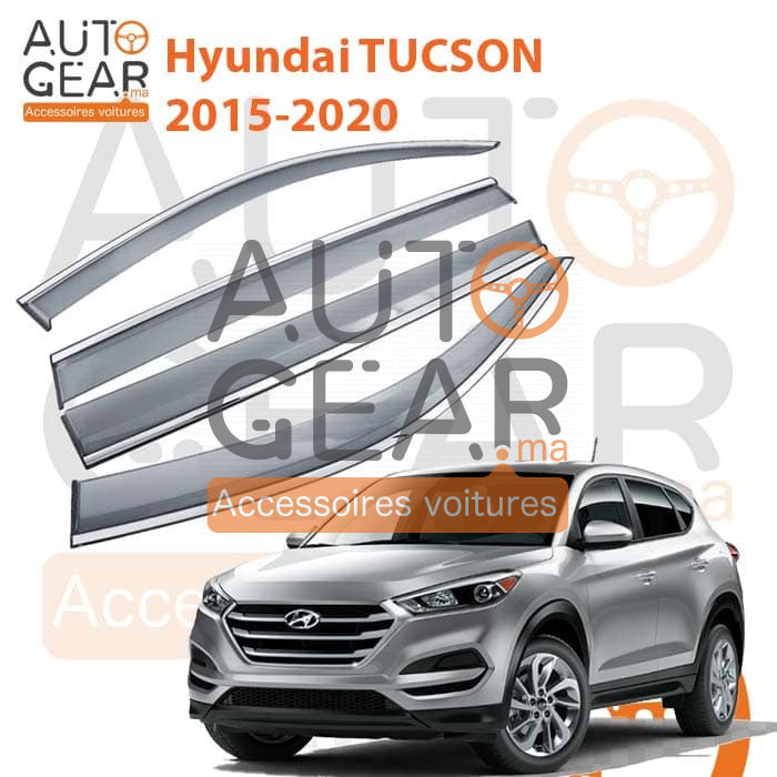  4 Pièces Déflecteurs Vent pour Hyundai Tucson 2015