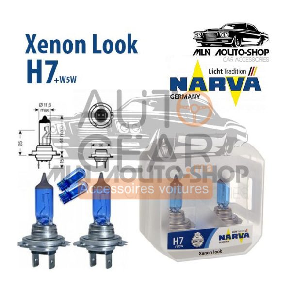 Xenon Narva H7 Look 85W