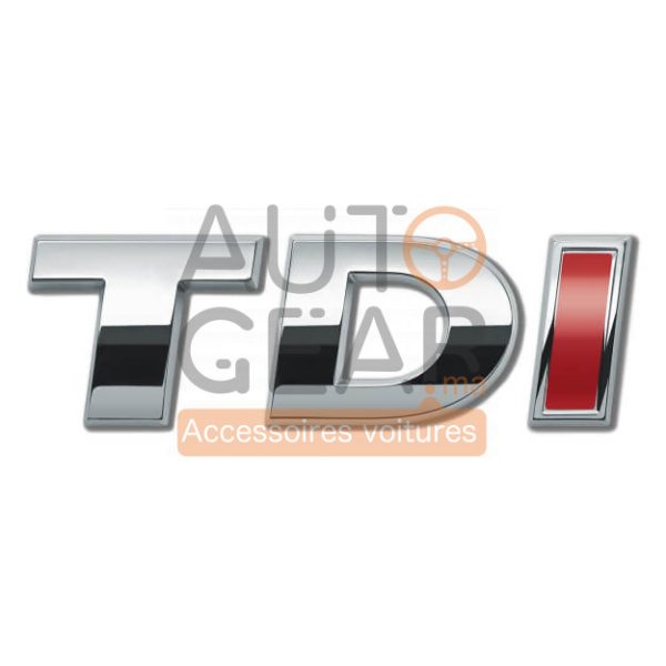 Logo de coffre TDI volkswagen