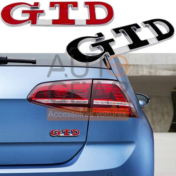 Logo de coffre Volkswagen GTD