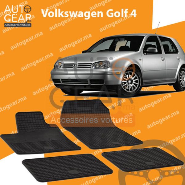 Tapis de sol sur mesure en caoutchouc Volkswagen Golf 4