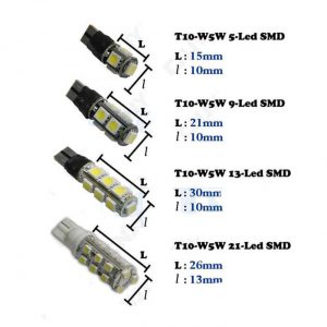 2 Ampoules 24V navettes LED 41mm C10W