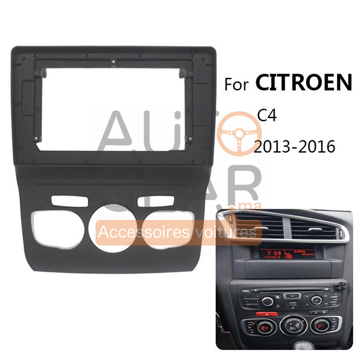 Kit de cadre d'autoradio pour citroën C4 C4L 2010 – 2015, 2 Din, Android