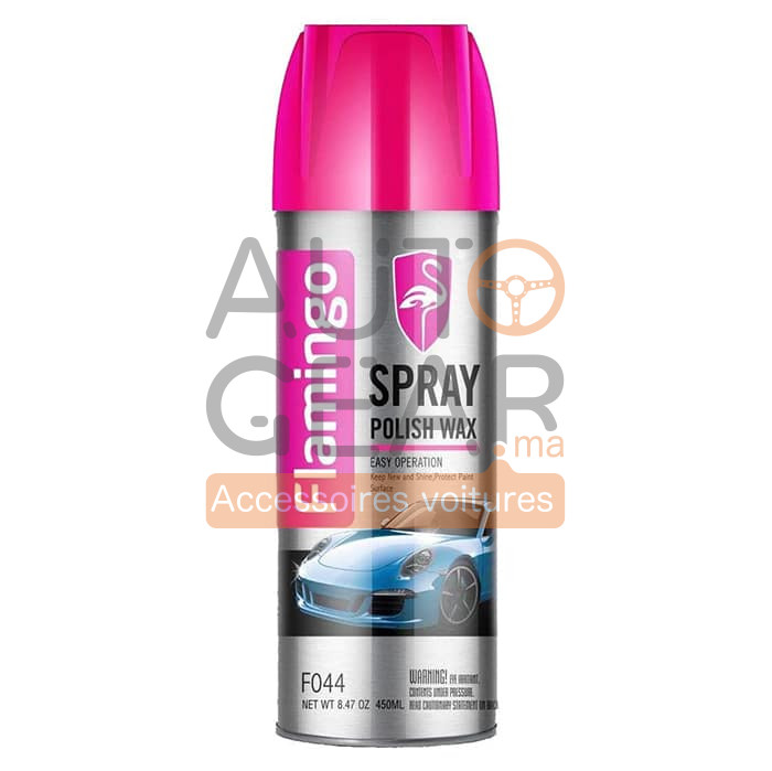 Flamingo Spray Polish Wax (Cire À Polir En aérosol) 450ML