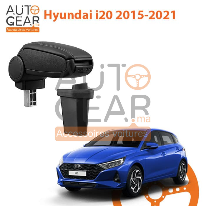 Accoudoir avec porte-objet XXL pour spécifique pour Hyundai I20 (2015-2020)  II séries