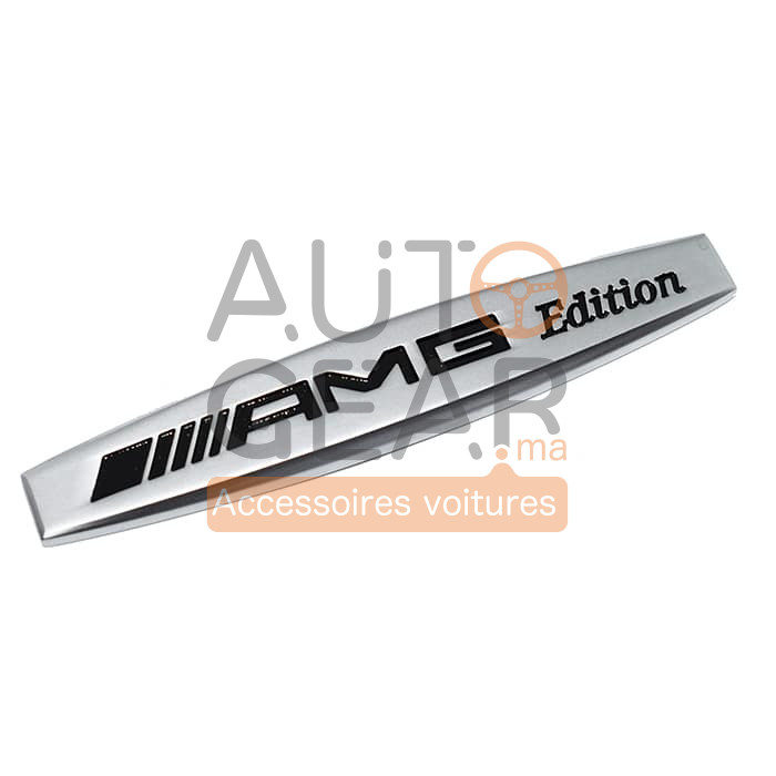 Mercedes Benz AMG Edition Logo Embléme Badge chrome 1pcs Maroc à