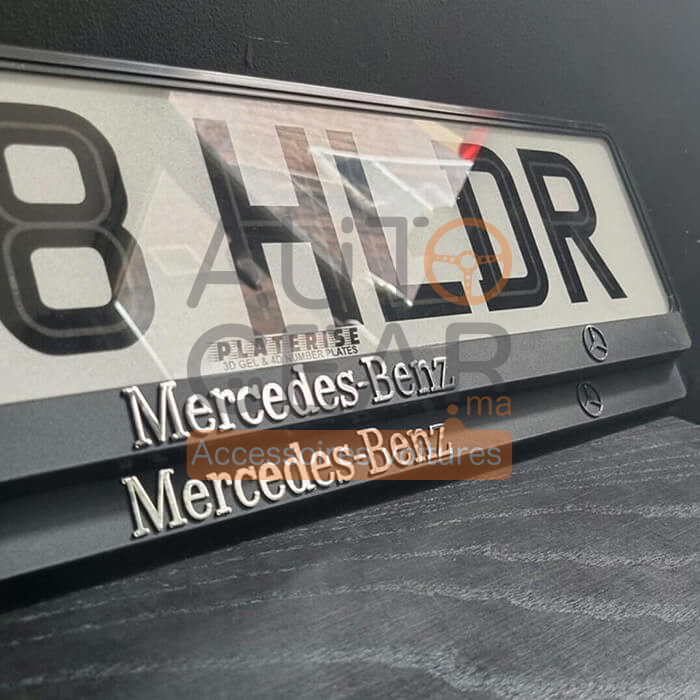 Mercedes-Benz Support De Plaque D’immatriculation 3D _