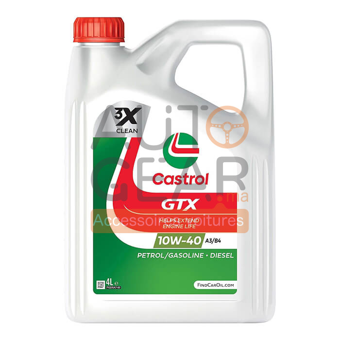 Castrol GTX 3X Clean 10W40 5L_-